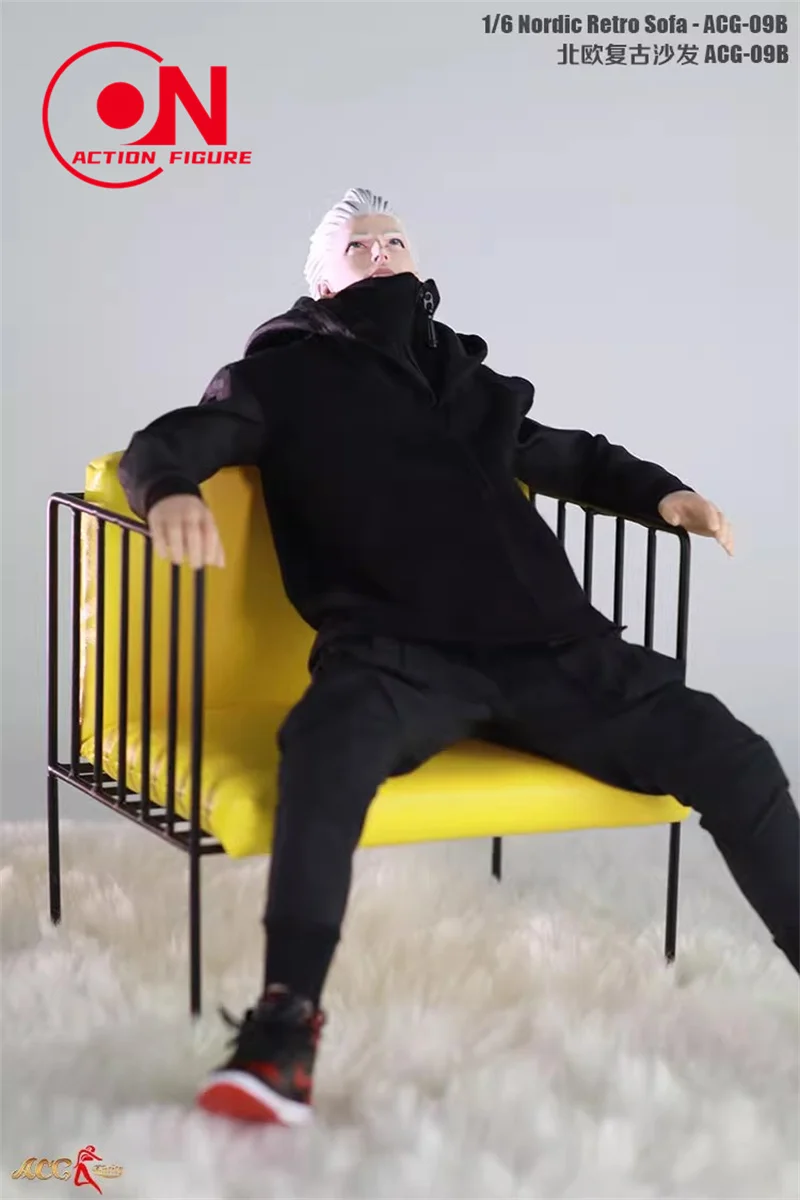 ACG-09 1/6 الحديد الحديثة أريكة الجندي المشهد الملحقات نموذج صالح 12 ''ذكر أنثى الجندي عمل الشكل الجسم الدمى لعبة #3