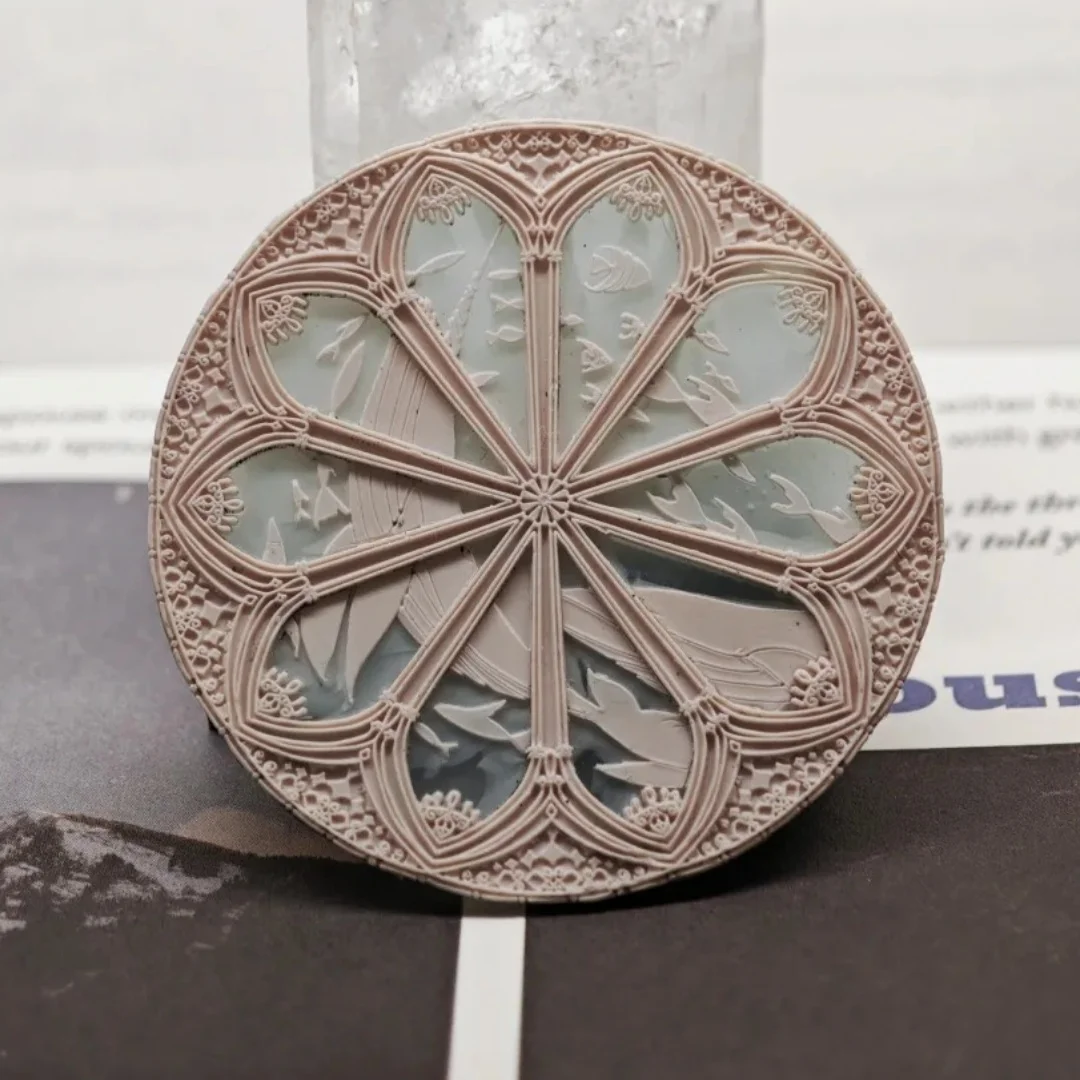 Sello de pintura contra incendios, lindo sello en relieve de medusas, cabeza de cobre tallada irregular, invitación de sobre, sello, juguete, cuenta de estudiante