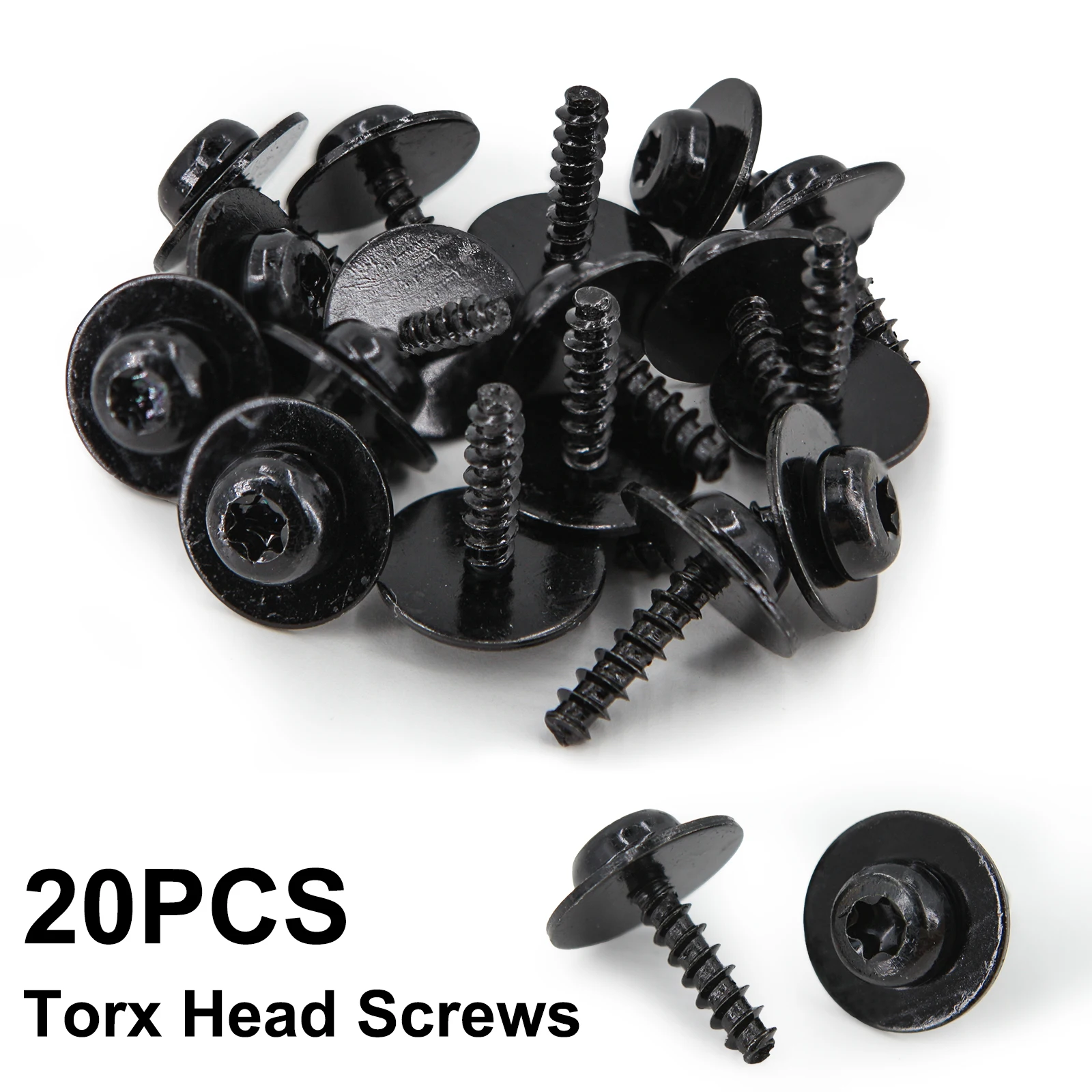 85pcs T30 Bolt Nut Kit Engine Splash Shield Screws Bolts Undertray Engine Fender Liner Air Deflector Compatible with Ford Focus