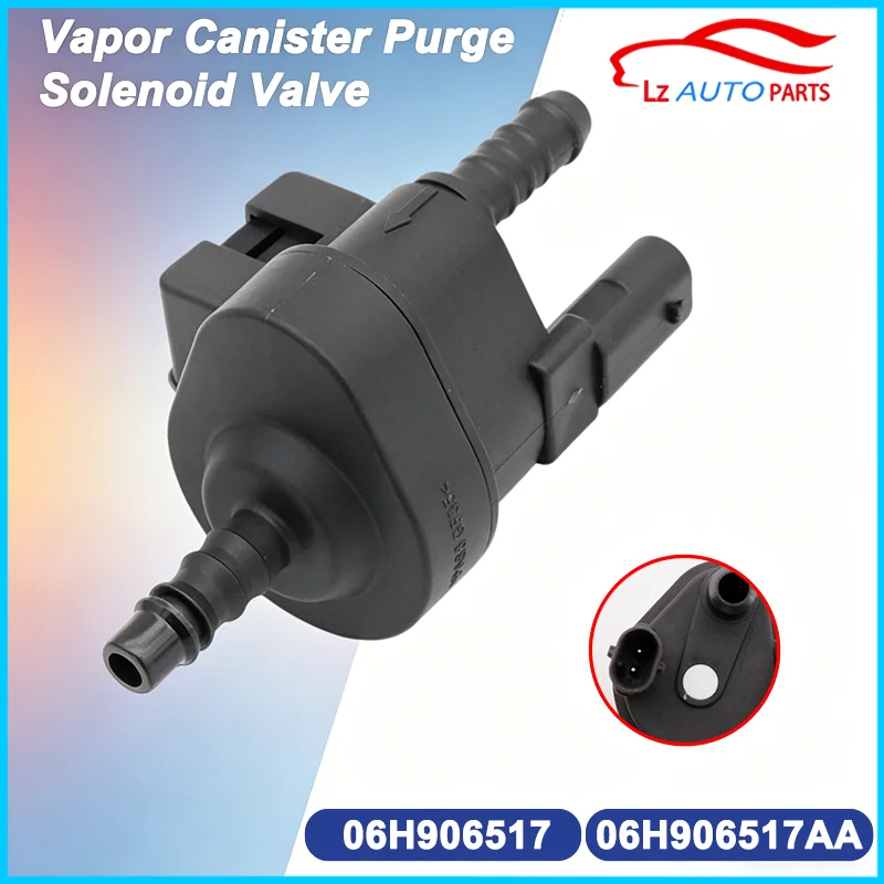 Válvula de Purga del Canister de Vapor 06H906517 06H906517H 06H906517AA para Audi A3 A4 A5 Q3 Q5 TT VW Beetle Passat CC EOS GTI Jetta