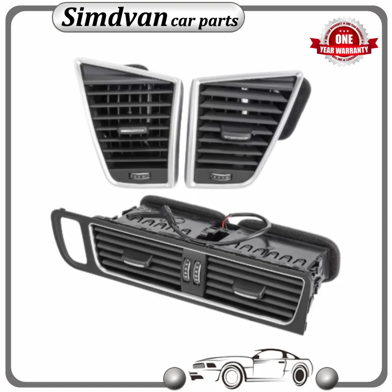Front Dash Air Conditioner Vent Outlet Assembly for Audi Q5 8R 2009 2010 2011 2012 2013 2014 2015 2016 2017 2018 8R1820951