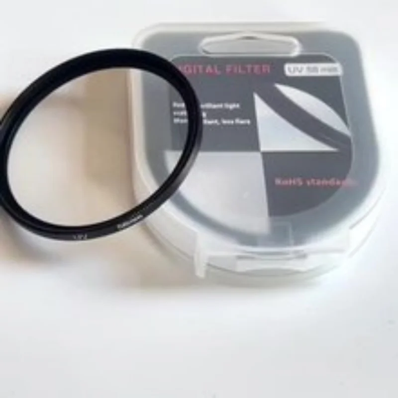 Filtro UV premium para câmeras DSLR Lente de proteção UV e antipoeira - Vidro óptico de alta qualidade