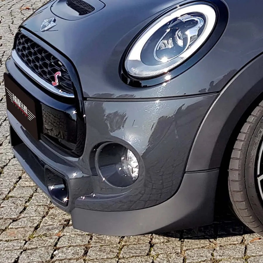 Front Spoiler Suitable For 2013-2020 MINI COOPER S F55 F56 F57 Front Bumper Side air Deflectors Car Modification Body Kit