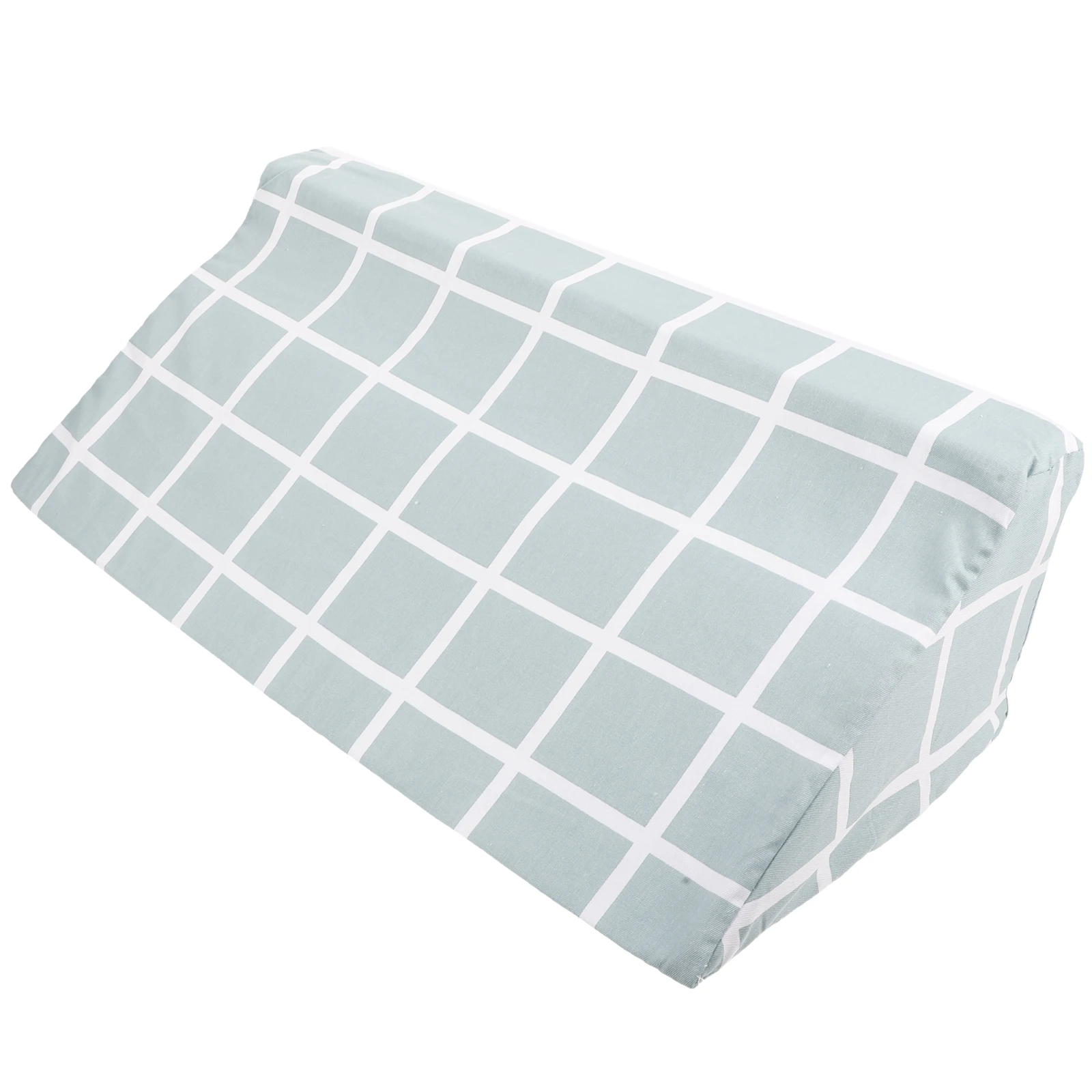 

R Shaped Turning Pad Triangle Pillow High Density Sponge Green 50x25x15cm Bed Wedge Elderly Patients Hospital Lumbar