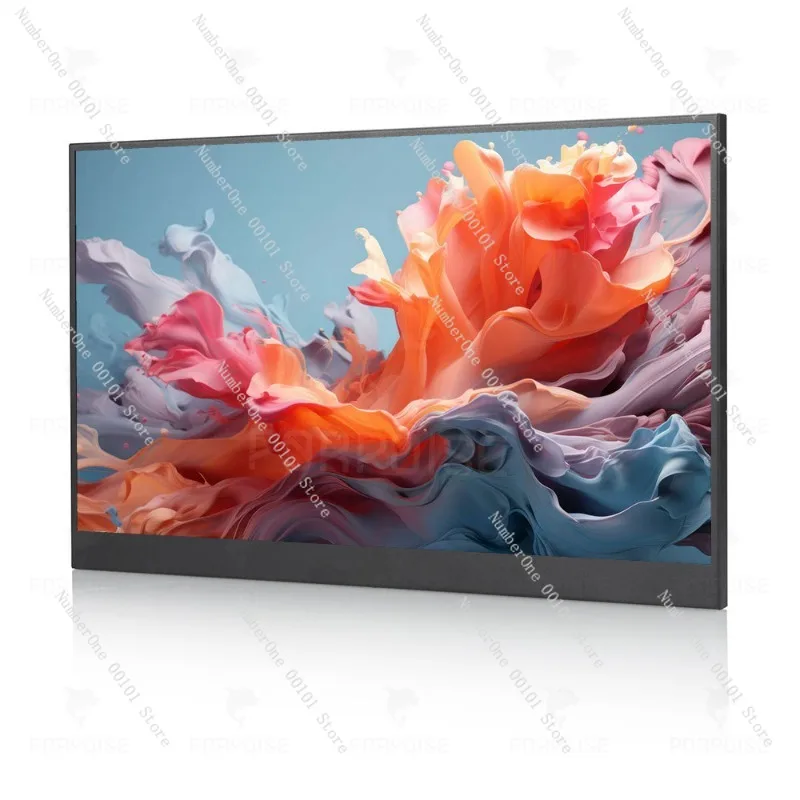 

13.5-inch portable 1K HD monitor, dual HDMI, 60Hz refresh rate, compatible with PC and mobile phone, ultra-clear display, slim