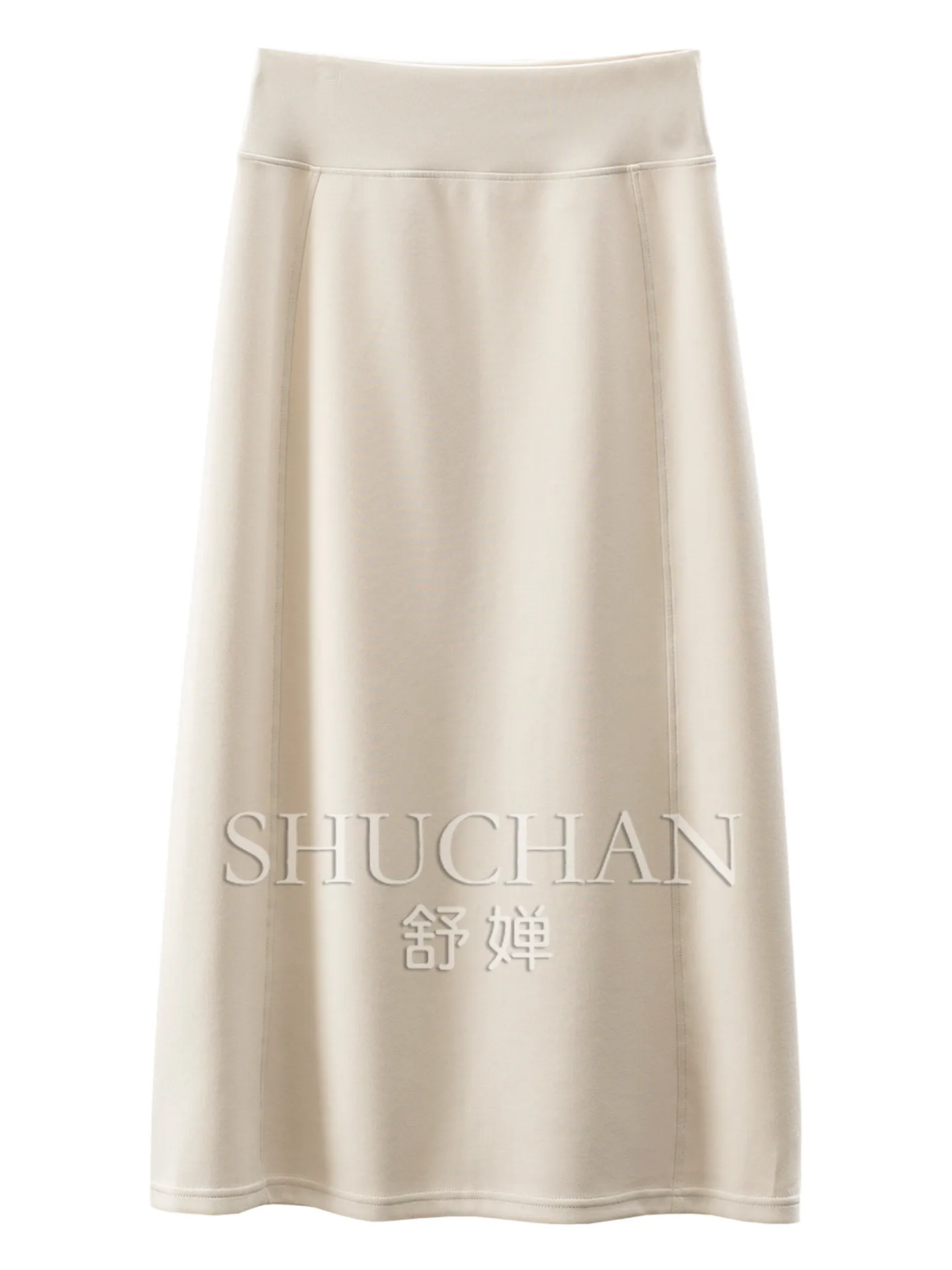 High-quality Cost-effective Skirt Casual Cotton-containing High-waisted Hip-wrapped Skirt Women's 76W6