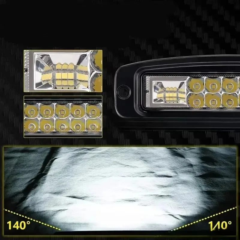 

For Car Flush Mount LED Pod Flood Spot Work Light Bar Auto Led Driving Reversing Lamp for ATV SUV Truck Off-road 4x4 12V 24V