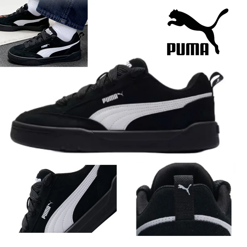 Puma Mid Low Top Classic Fashion Comfortable Lightweight Breathable Non Slip Casual Skateboard Shoes 401606-15