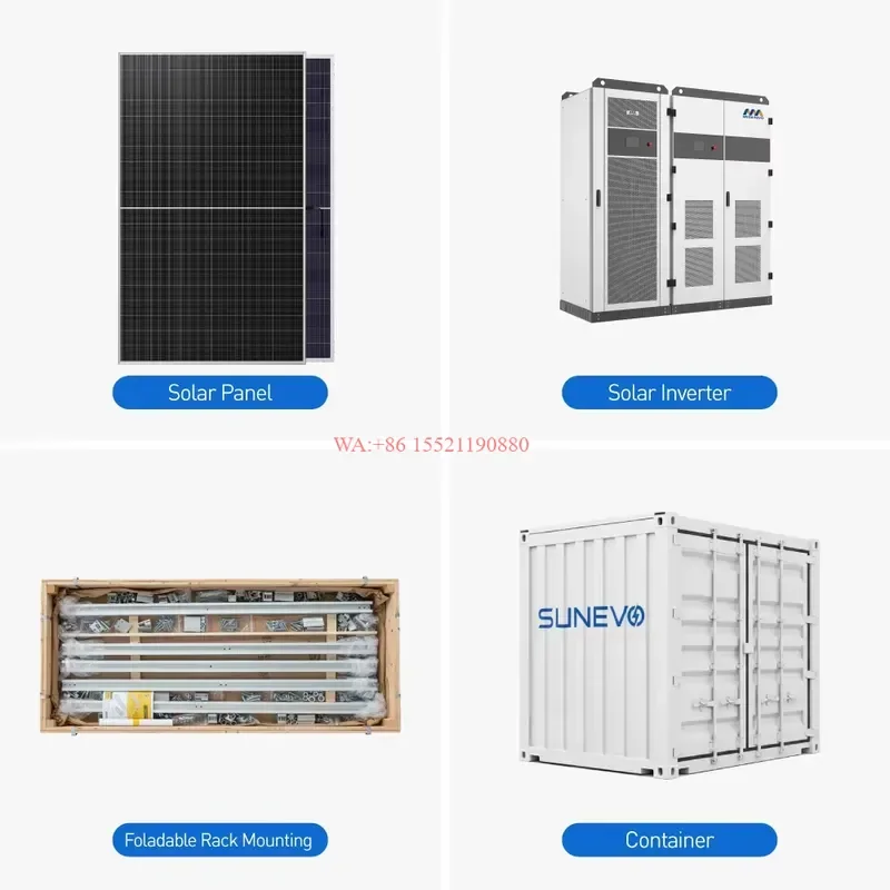 wmwmnu for Sunevo CE TUV 100kW 200kW N Type Foldable Solar Panels Container Mobile Power Plant for Commercial Office Energy