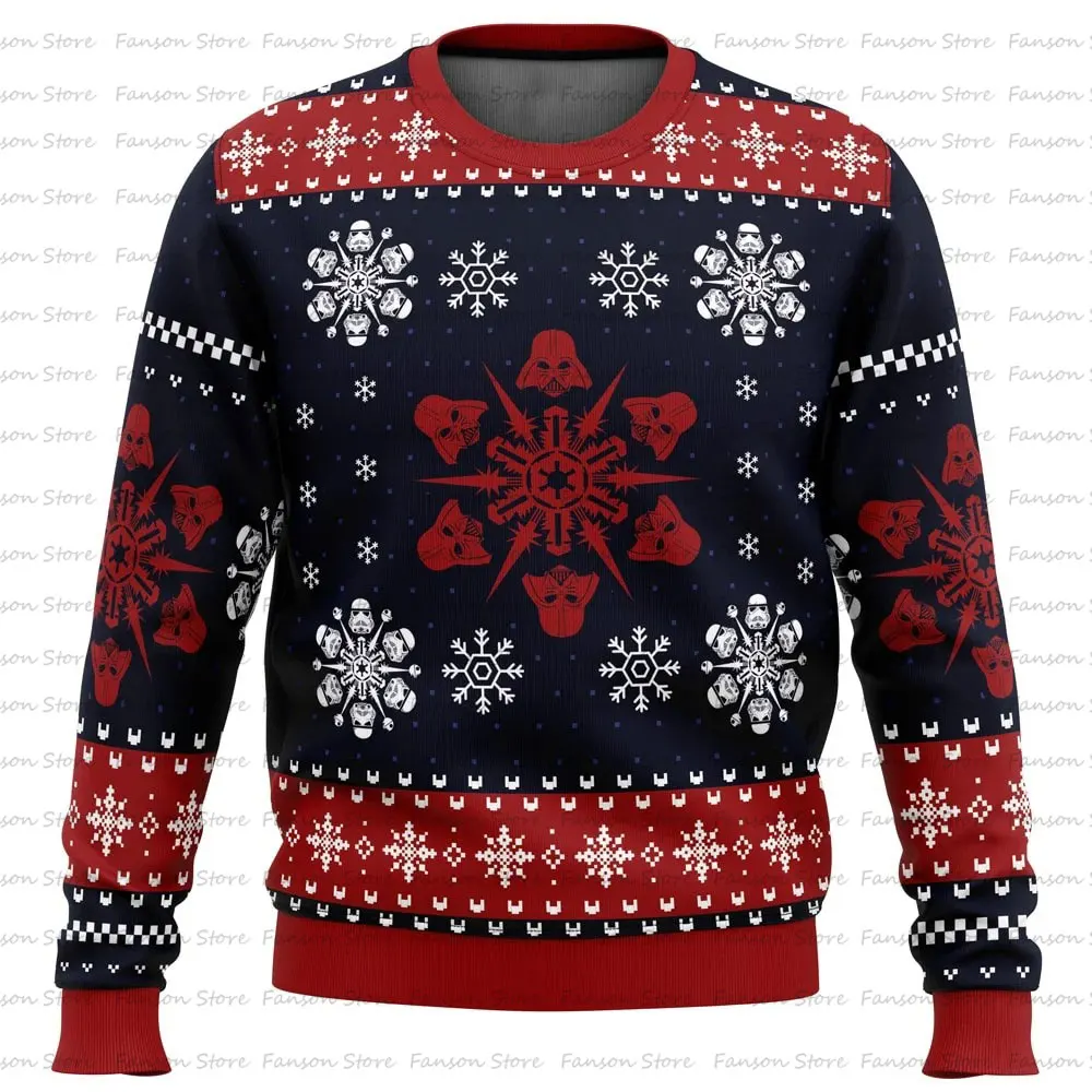 Buon Natale Film Brutto maglione di Natale Cartoon Anime Donna Uomo Pullover Top 2025 Nuova moda Coppia Felpa con cappuccio