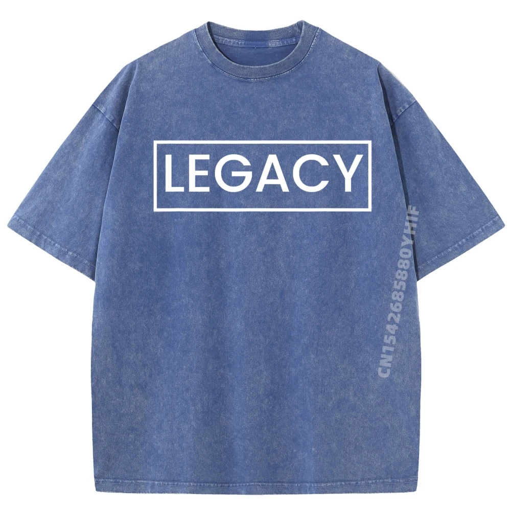

Legacy T For Son Legend And Legacy Father And Son Clothing Graphic T Shirts Big Size Loose Washed Clothes