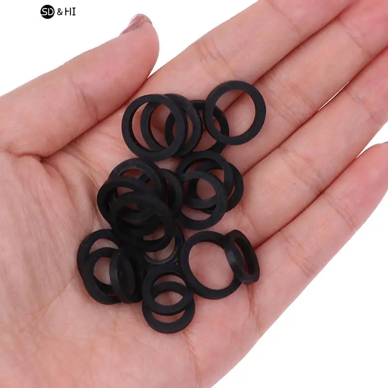 20PCS Mixed Idle Tire Wheel Belt Loop Ldler Rubber Ring For Cassette Deck Recorder Tape Stereo Audio Player