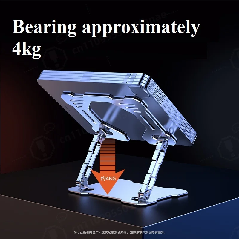 Tablet Stand J23 Rotatable Foldable Metal Alloy Stainless Steel, Sturdy Durable Portable For Tablet & Cooler Adjustable Holder