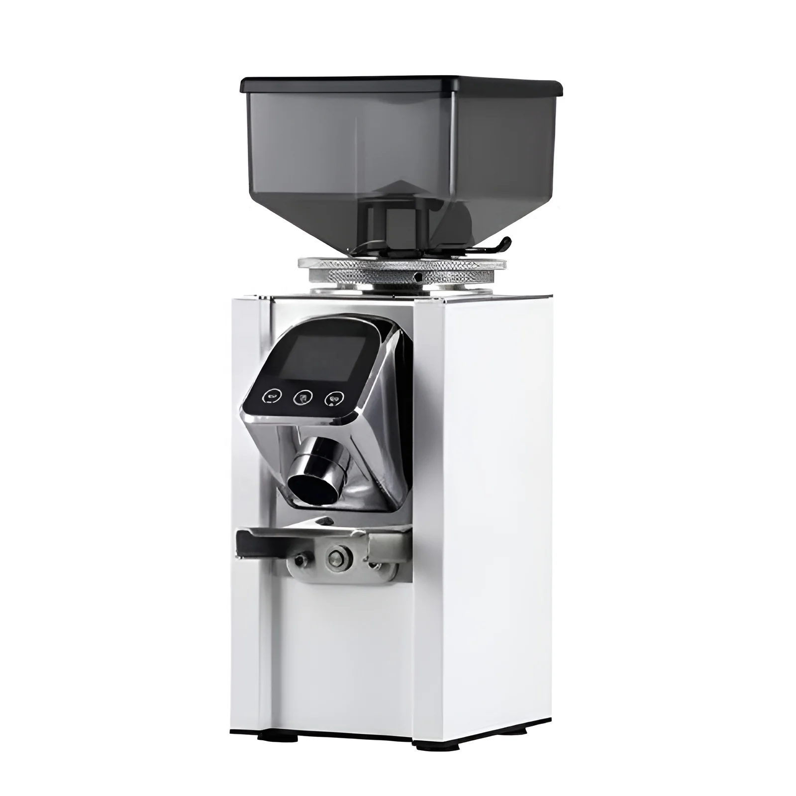 Advanced Adjustment Aluminum LED Display Professional Commercial Electric Coffee Bean Grinders Machine for Cafe