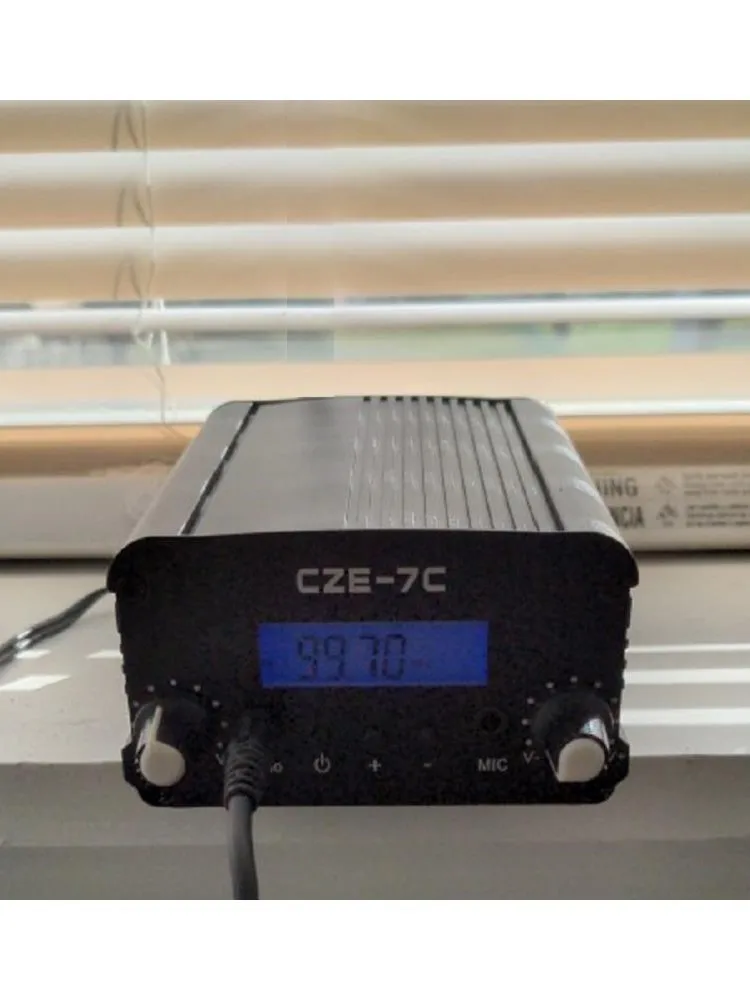 CZERF CZE-7C 3 واط/7 واط واط PLL ستيريو FM الارسال للكنيسة 76-108 ميجا هرتز محطة راديو FM