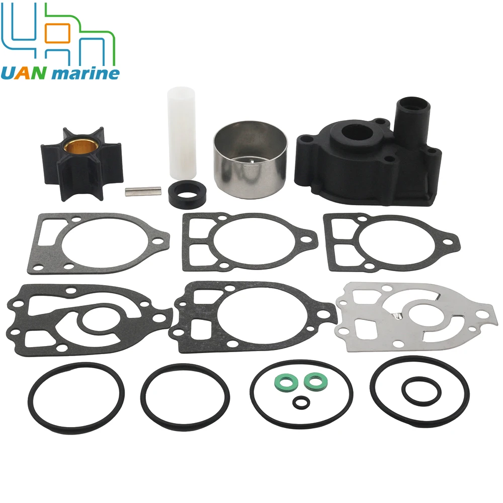 135 150 175 200 HP Water Pump Repair Kit With Housing for Mercury  MerCruiser MR Alpha 1 18-3320 6854393-0D 469858