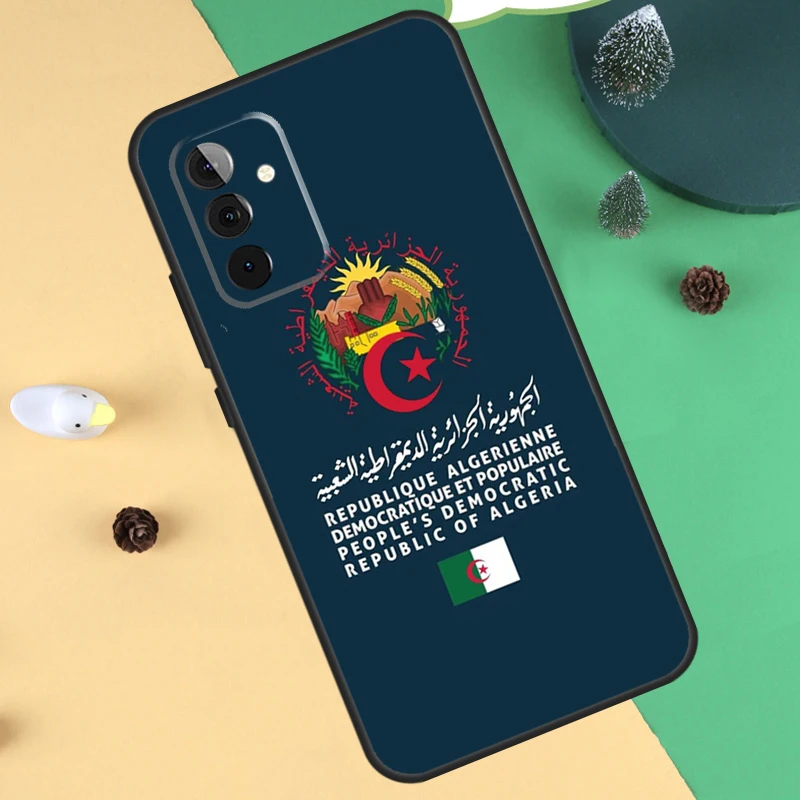 Algeria Flag Algerian Case For Samsung Galaxy A32 A52 A12 A14 A34 A54 A51 A71 A15 A25 A35 A55 A53 A33 A13 Cover