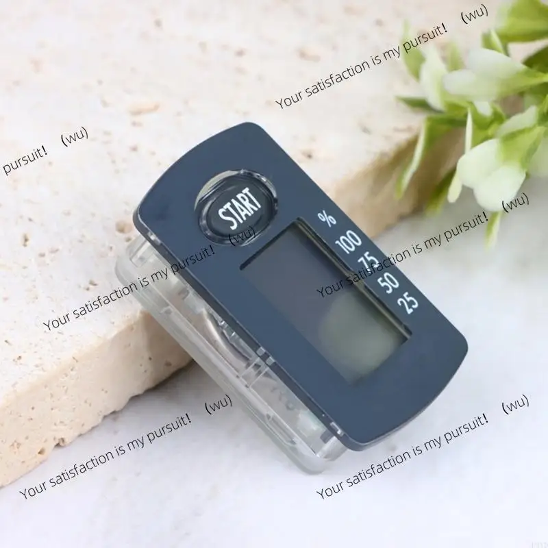 Lid Display Timer for Water Jugs Featuring Clear Display and Convenient Button