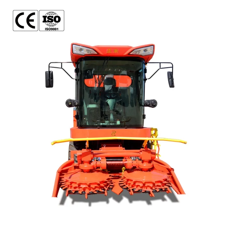 Multifunctional 2100mm 220HP Grain Crushing Forage Cutting Machine Mini Silage Harvester for Farm