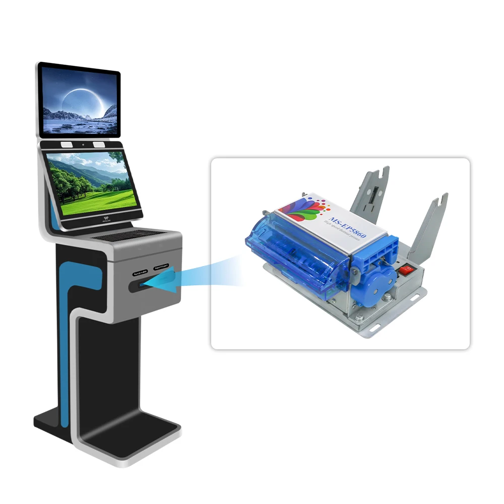 

MASUNG MS-EP5860-H 60mm Direct Thermal Receipt Printer for Self-Service Vending Machines Stock Kiosk Kiosk Printer