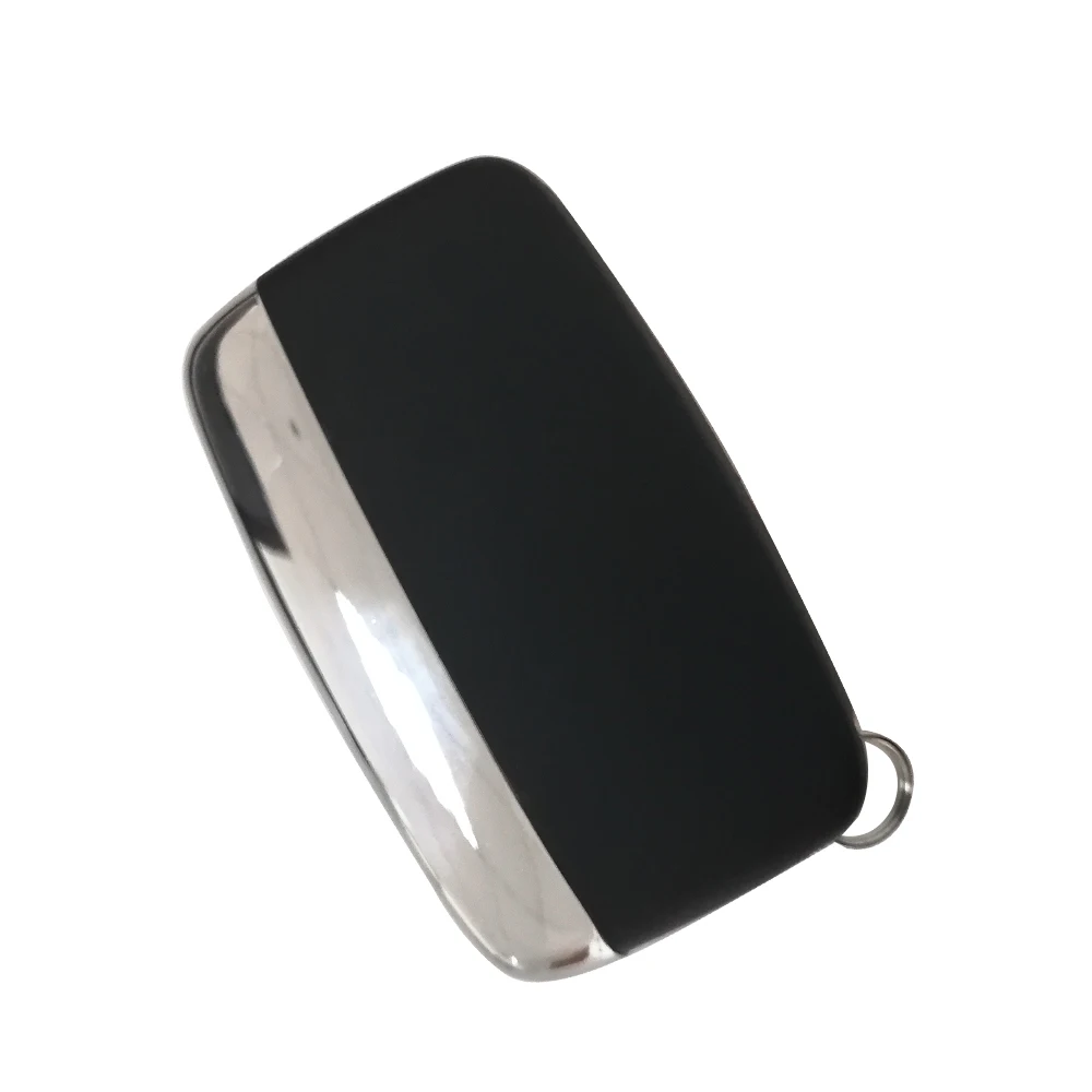 XNRKEY 2 Button Car Key  or Key Shell for Land Rover Discovery 5 LR 4 for Range Rover Autobiography Velar Sport Vogue ABS Chrome