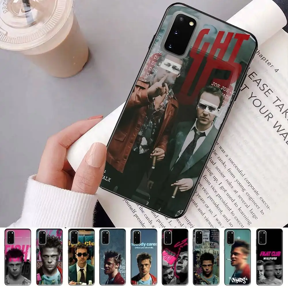 Cool The Fight ClubS Phone Case For Samsung S 24 Fe 25 Ultra Plus 20 Lite 21 30 22 23 24 22 Ultra 5G Fundas