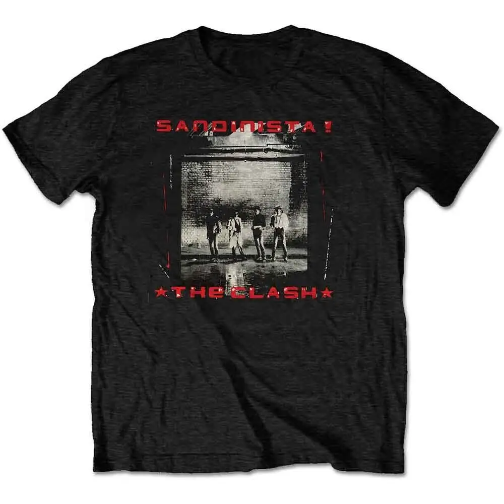 

The Clash Sandinista! T-Shirt Black New