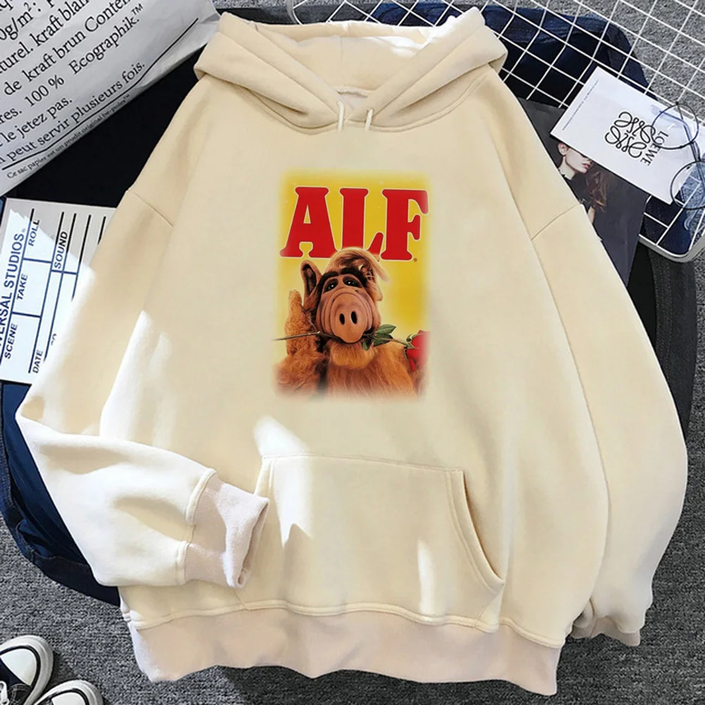 

Alf hoodies women Fleece aesthetic harajuku anime Hooded Shirt hoddies women Fleece Hood