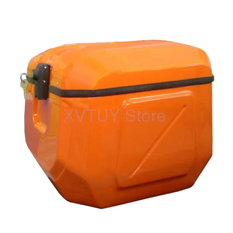 Motorcycle Large Capacity Scooter Luggage Rear Top Box Waterproof Lockable Electric Bicycle Helmet Trunk Tail Box Accessories