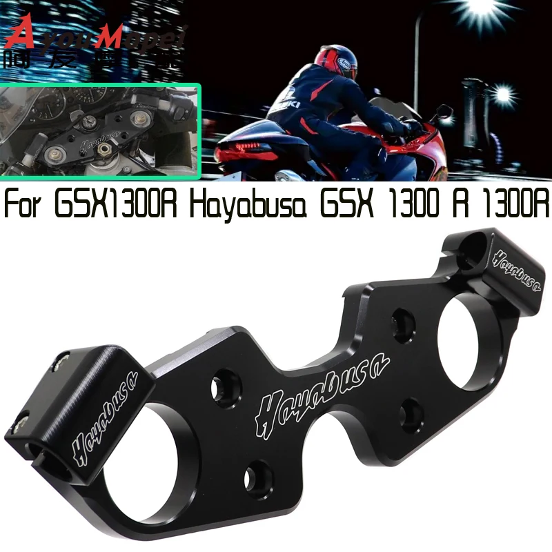 

Arashi Front Spiky Triple Tree Top Clamp Lowering Frame For SUZUKI HAYABUSA GSXR 1300 GSX-R1300 1999 - 2020 2014 2015 2016 2017