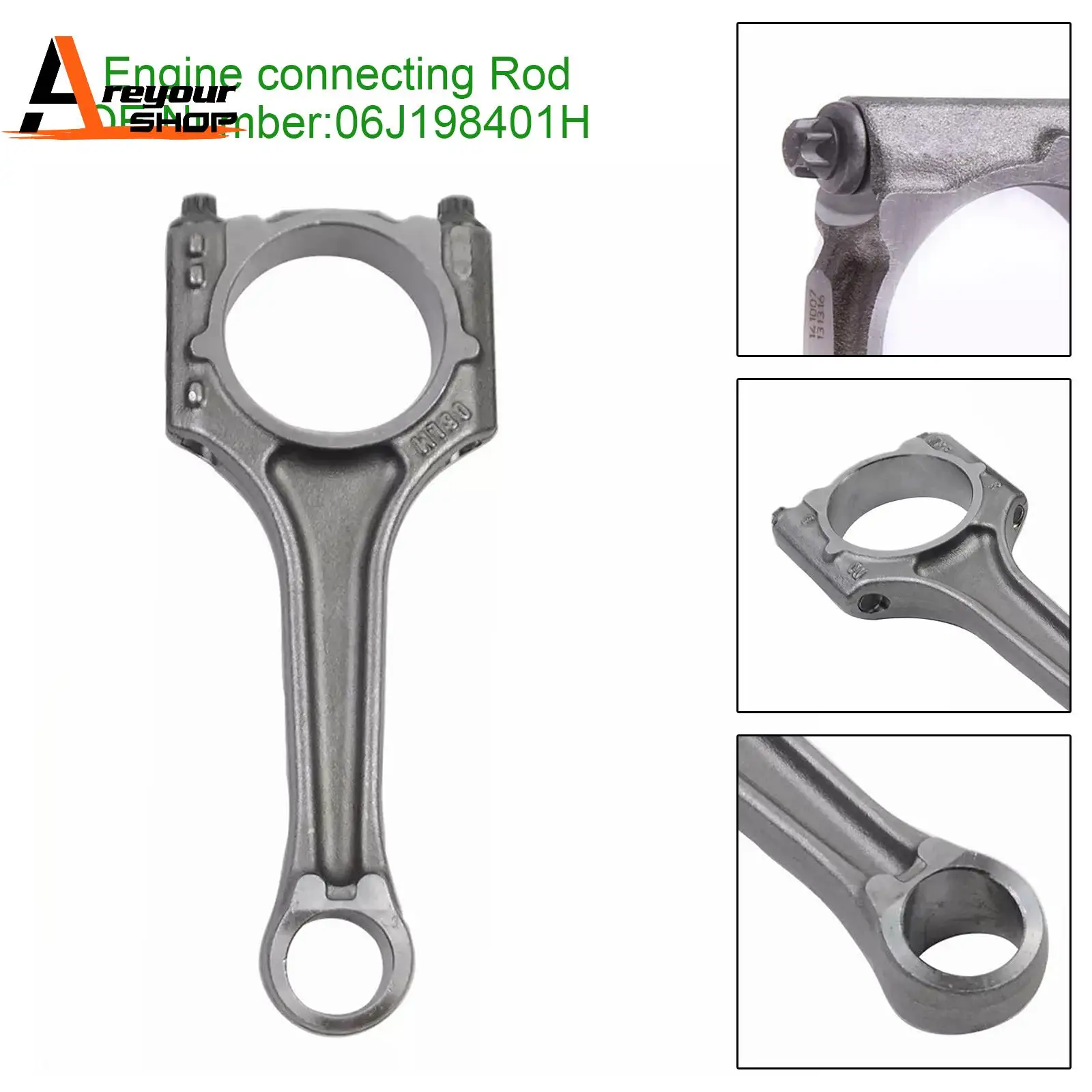 

Шатун двигателя 06J198401H 23 мм для AUDI SKODA VW 1.8 CABD CBFA CCZA