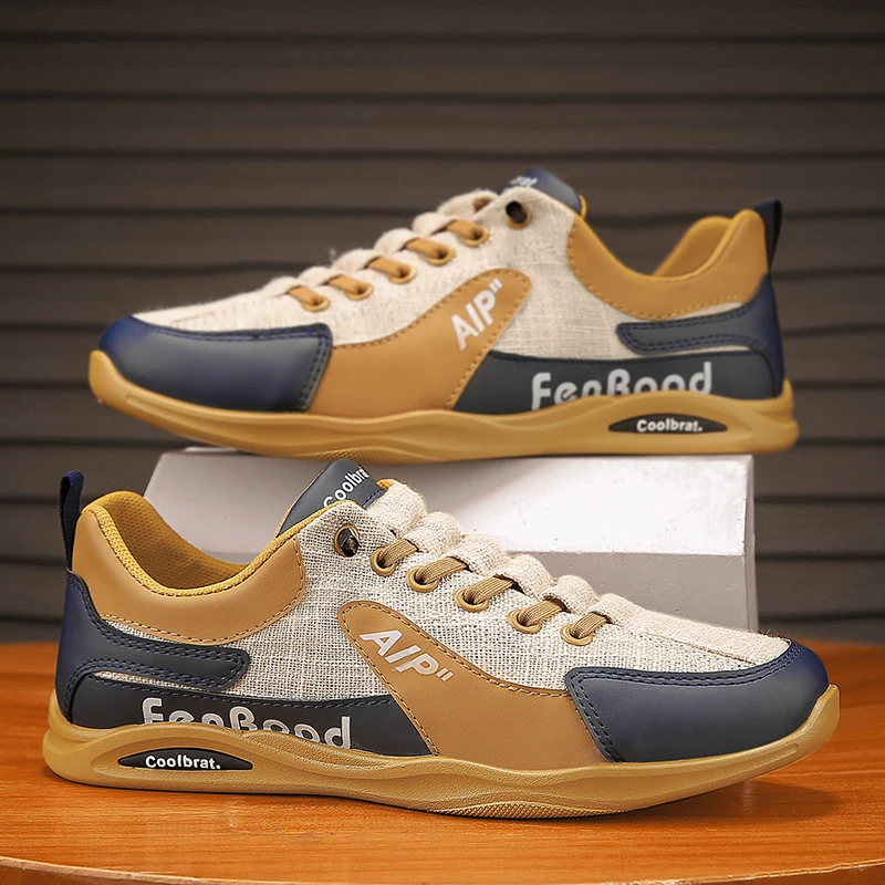 

Men's Casual Canvas Sneakers | Breathable Walking Shoes | Lightweight Daily Trainers