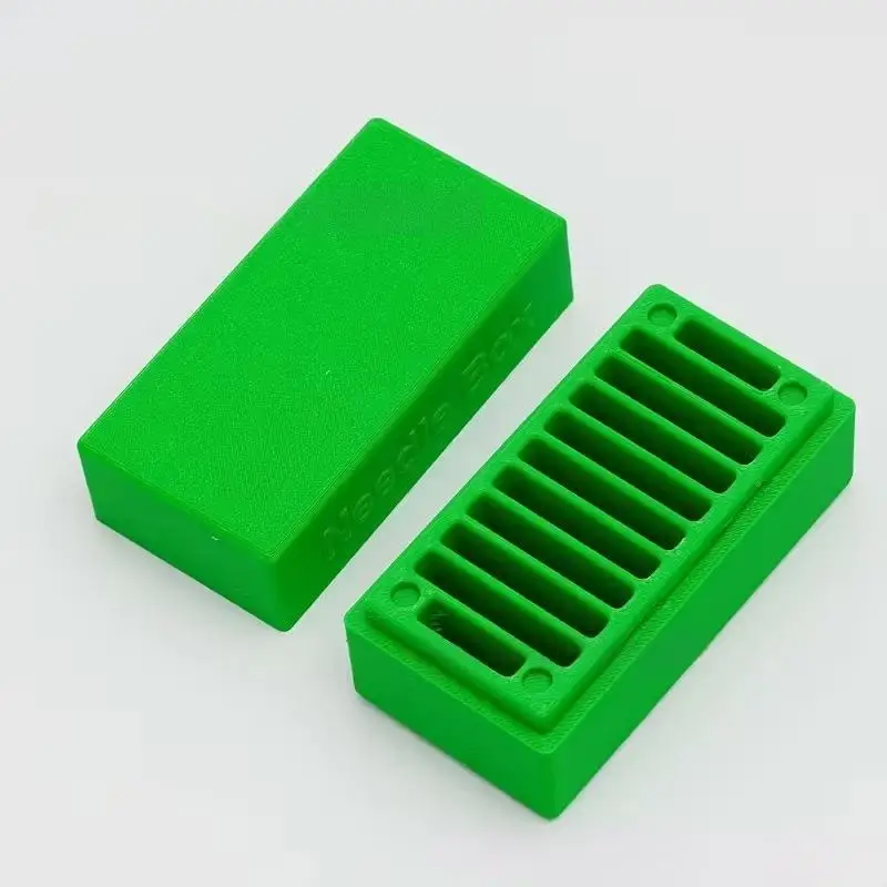 [YU]Portable Storage Box With 9 Slots Sewing Machine Needle Organizer Case For Home Retreat Guild Meeting Ideal Crafter Gift