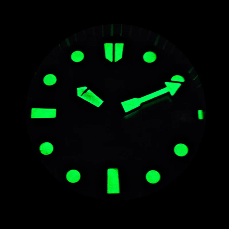 Black Tuna Case Watch Seiko Mod Wristwatch Waterproof Sapphire Crystal NH35 NH36 Movement Luminous Dial Diving Men Watch Parts