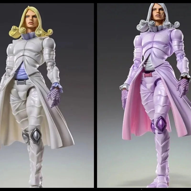 スーパーアクションスタチュー-面白いバレンタインアニメフィギュア-ジョジョの奇妙な冒険-スティール・ボール・ラン-pvc製コレクタブルモデル-デスクトップオーナメント