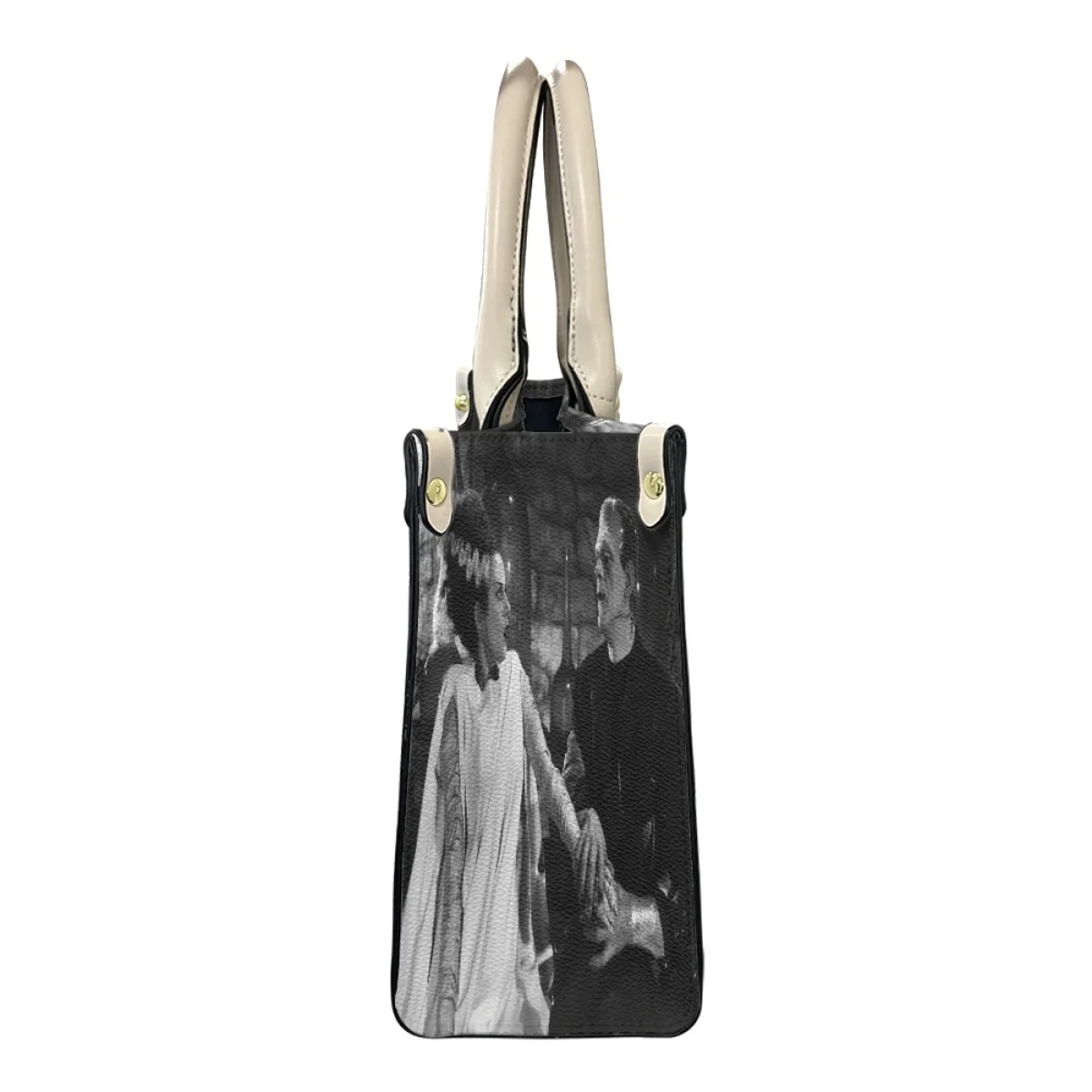 Bride of Frankenstein Pattern Woman's Leather Crossbody Bag Large Capacity  Handbag Casual for Ladies Elegant Totes New Fashion