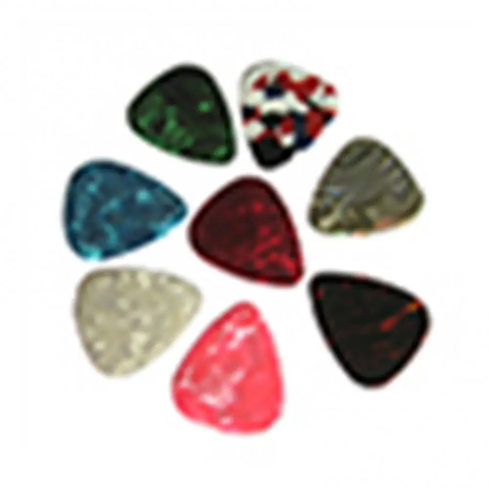 Picks Thick Thin Plectrum 20 Pcs Acoustic Electric Guitar 2 Thickness 0.46mm/0.71mm