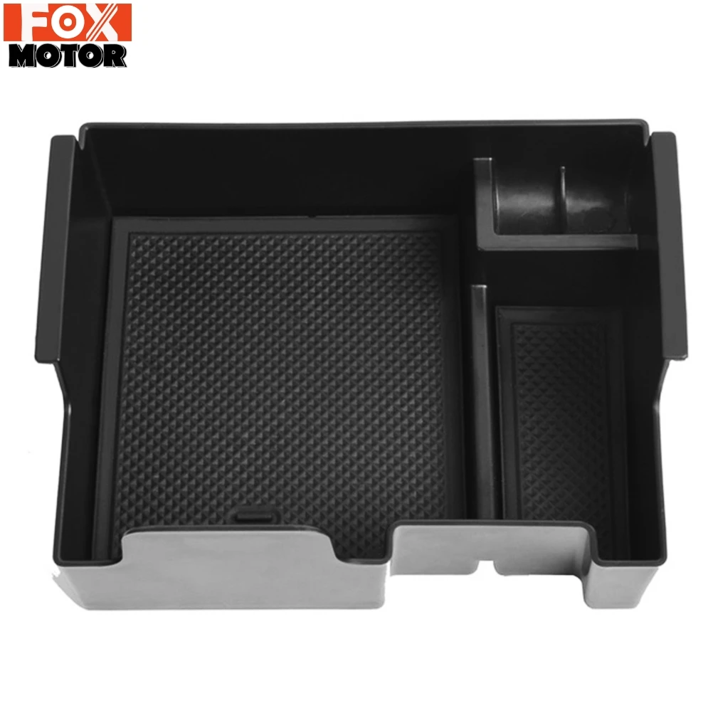 For Ford Explorer 2011 2012 2013 2014 2015 2016 2017 2018 Armrest Storage Box Center Console Container Glove Pallet Organizer 