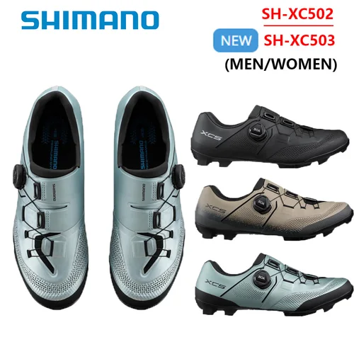 Shimano XC502 XC503 zapatos de bloqueo automático para bicicleta de montaña XC5 SH-XC502 Racing OFF ROAD/Cross Country zapatos con bloqueo para bicicleta de montaña