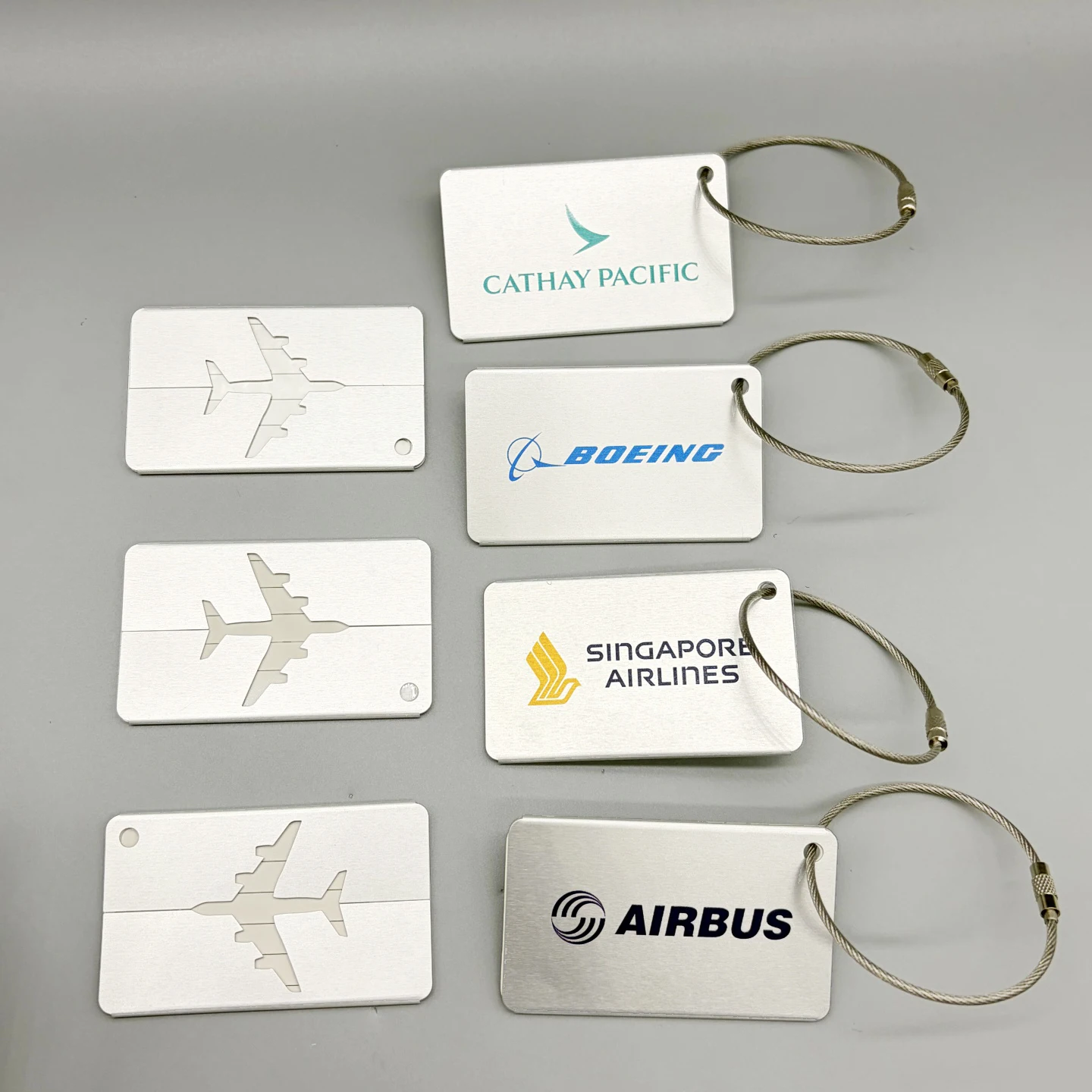 Hong Kong Airlines Keychain Singapore National Carrier Tag Decorative Eagle Beak Buckle Lanyard Pilot Bag Tag Cotton Material