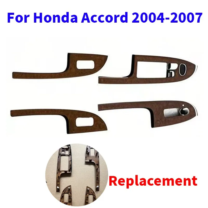 

Used Replacement For Honda Accord 04-07 7th Wood Window Door Lock Control Switch Trim