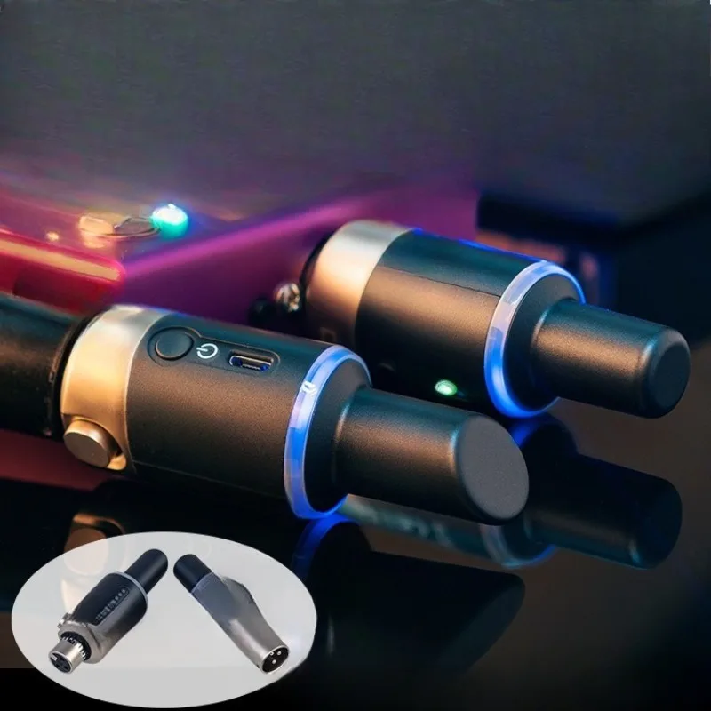Wired Microphone to Wireless Transmit Transmit Receiver Dynamic Microphone Converter
