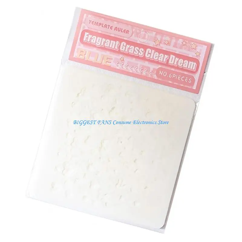 6 PCs Drawing Models Drawing Templates Stencils Schecils per album scrapbook