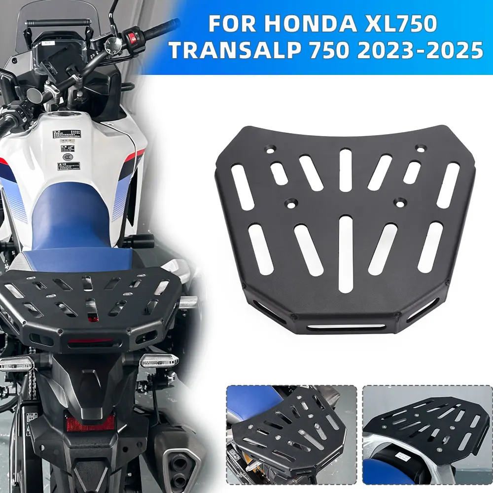 

2025 Transalp 750 XL750 Rear Luggage Rack Bracket For Honda XL 750 Transalp750 2023 2024 Storage Bag Holder Tail Bag Support