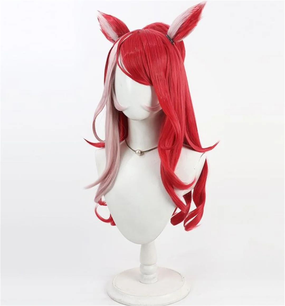 Cosplay Uma Musume Pretty Derby Devoted to You Wig Anime synthesis heat-resistant red curly wig