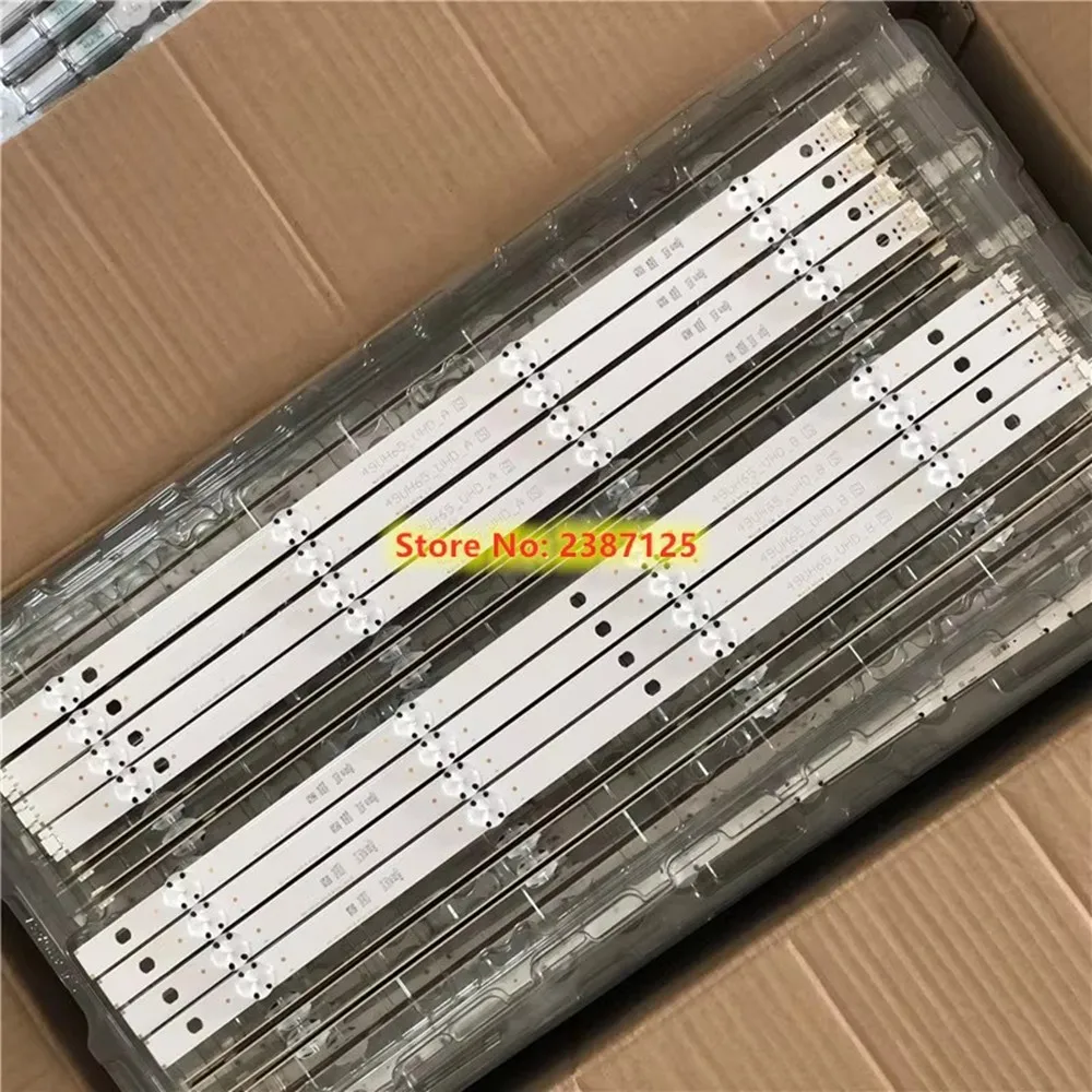 LED-Hintergrundbeleuchtungsstreifen für 49LH51/LH57_FHD_A B 49LH511T 49LH573T 49LH576T 49LJ5100 49LJ510M 49UM6950 49UH652V 49UH670V 49LH5730