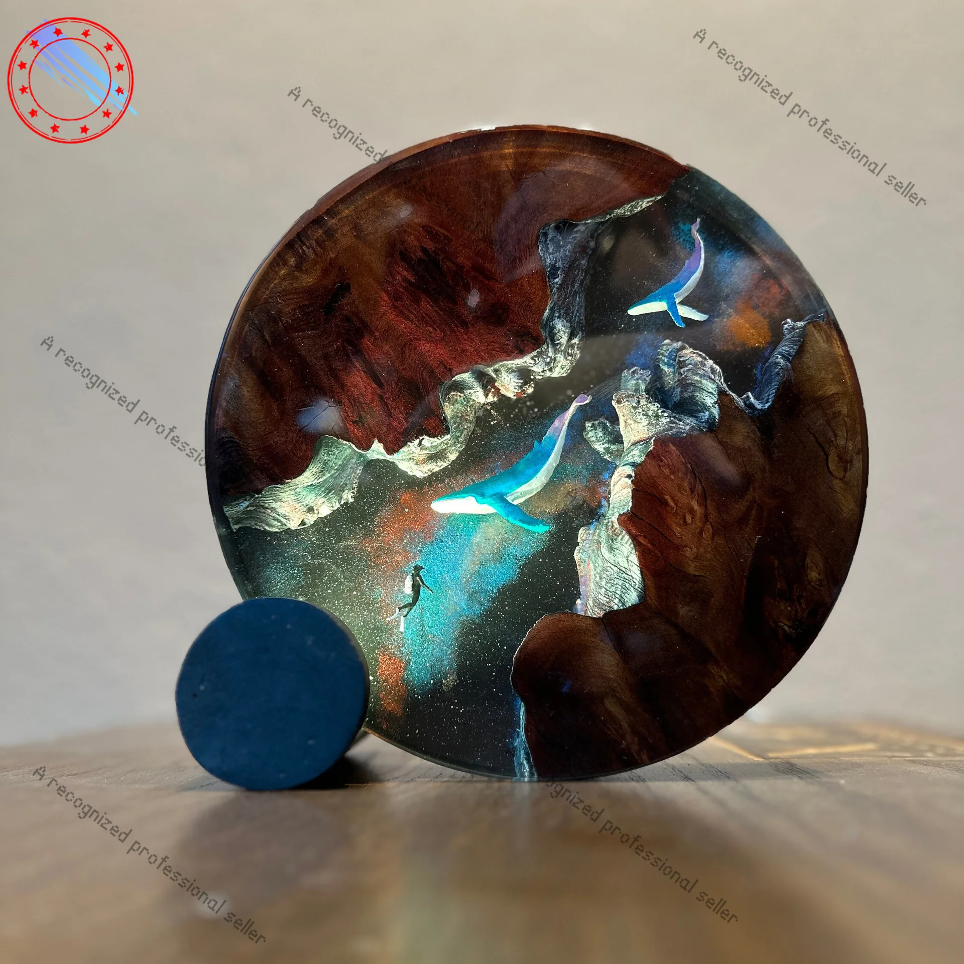 

New Star Series Epoxy Resin Holiday Gift Ornament for Boys