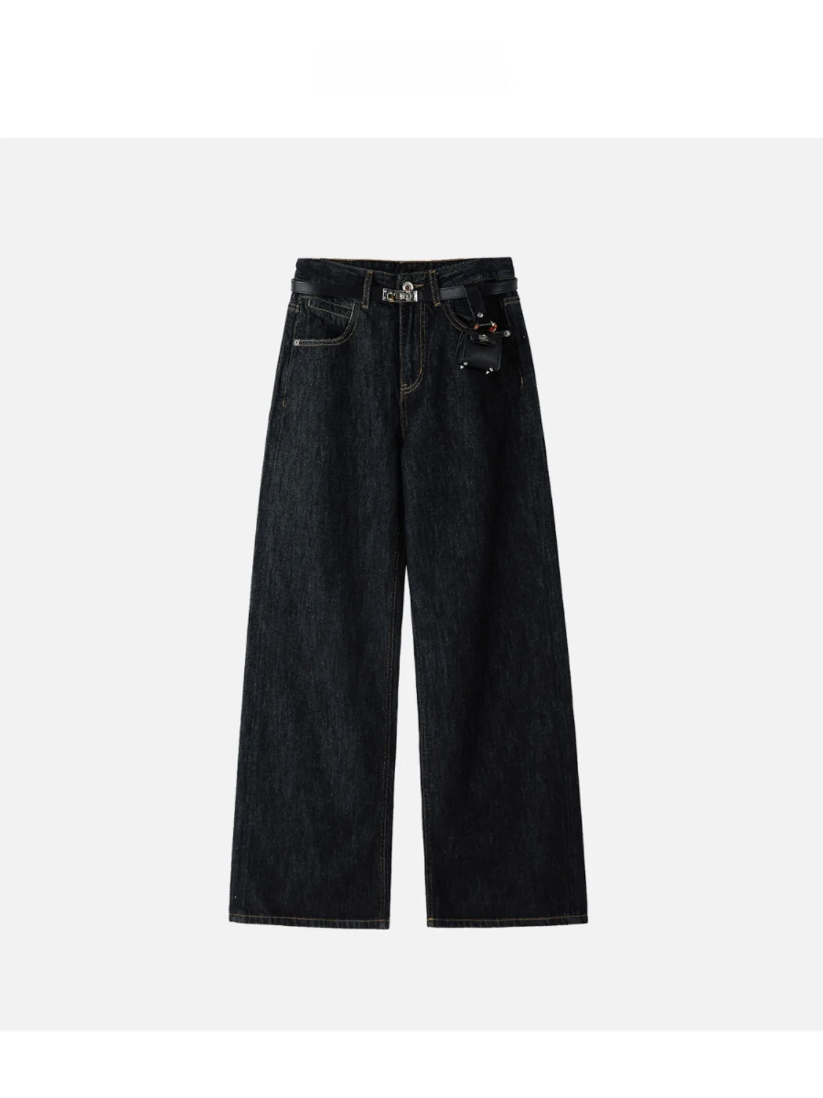 

JINGJING2024 mat Denim Cotton Waist Bag Lazy Jeans Sle New Arrival Women's Premium Quali Jeans Autumn Season