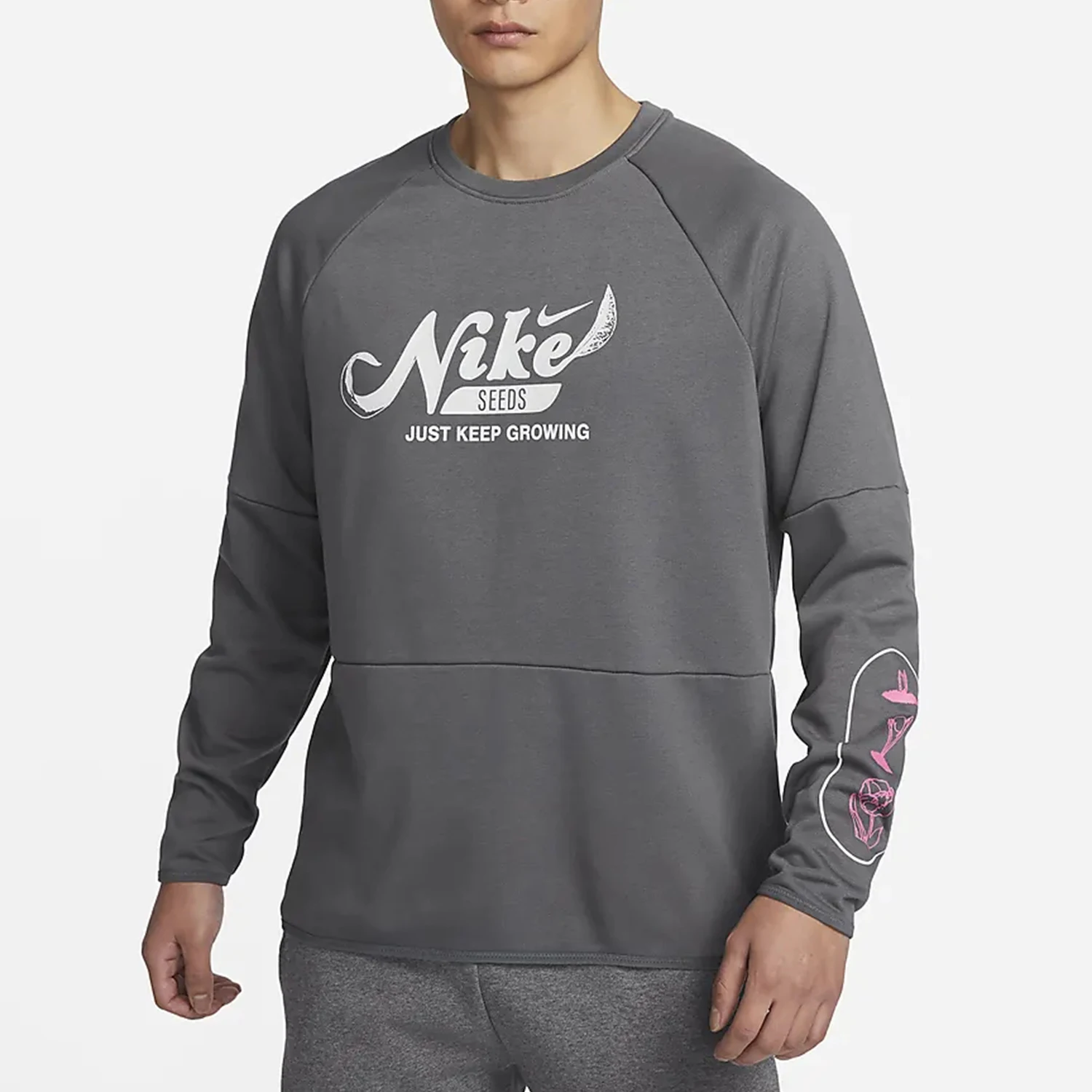 

Nike Genuine 2024 New Men's Knitted Training Round Neck Hoodie FN3290-068