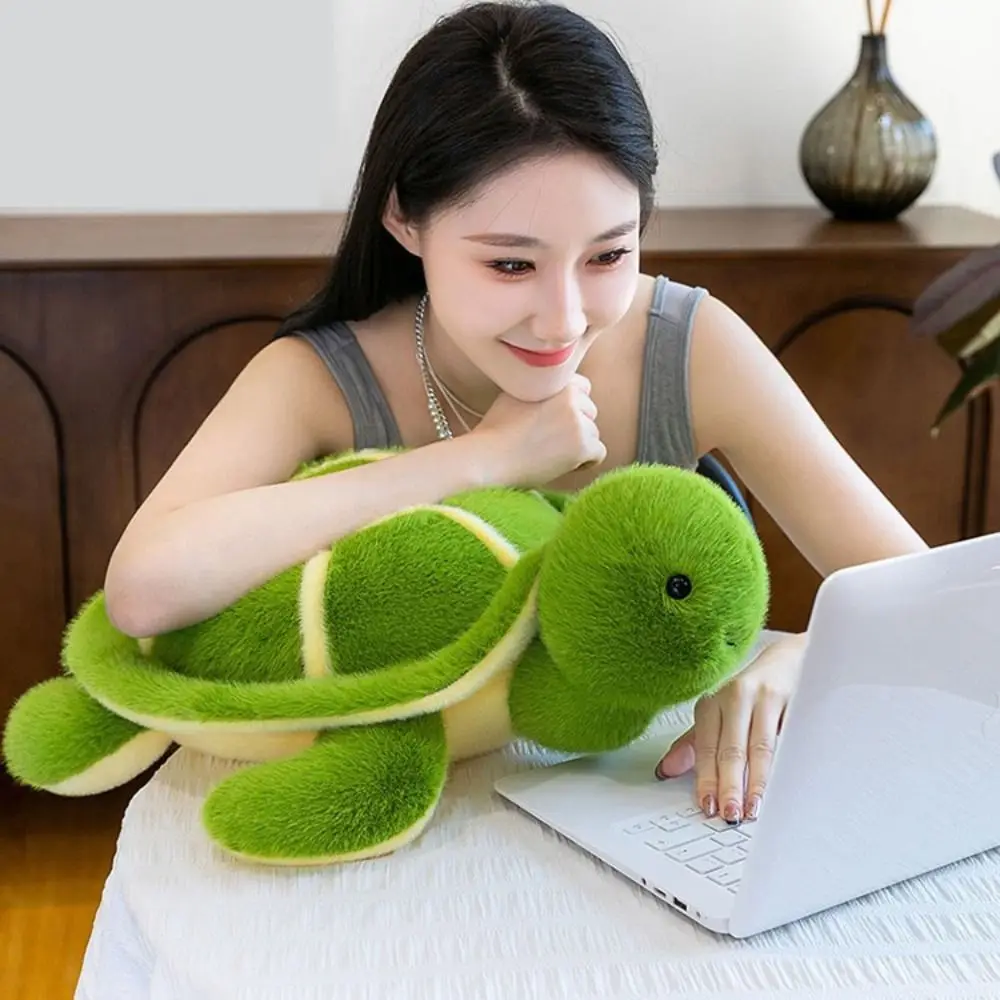 

Kawaii Series Ornaments Fluffy Turtle Soft Collection Turtle Stuffed Cartoon 30cm/40cm Turtle Animal Birthday Christmas